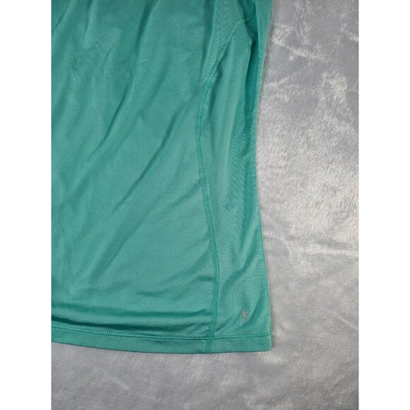 Danskin Now Sport Fitted Racerback Tank Top-Teal-SZ XL 16/18 - Picture 5 of 9